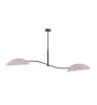 Emibig Plafonnier Lotus Acier Noir | Convient pour 2x E14 - Max 10W