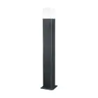 Ledvance Smart+ Wifi LED Lampadaire extérieur 50cm Cube Foncé Gris Extérieur 9.5W 500lm - 830 Blanc Chaud | RGBW - Dimmable