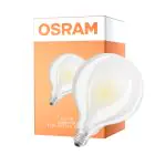 Osram LED Superstar E27 Globe Filament Dépolie 11W 1521lm - 940 Blanc Froid | Meilleur Rendu Des Couleurs - Équivalent 100W