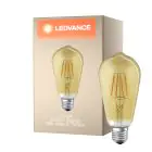 Ledvance Smart+ Zigbee E27 ST64 6W 680lm - 824 Blanc Très Chaud | Dimmable - Équivalent 60W