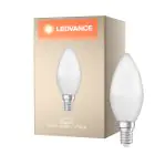 Ledvance Classic LED E14 Bougie Dépolie 4.9W 470lm - 827 Blanc Très Chaud | Équivalent 40W