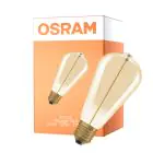 Osram Vintage 1906 LED E27 Special Filament Claire Edison 2.2W 120lm - 827 Blanc Très Chaud | Équivalent 15W