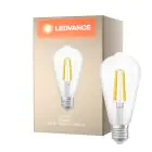 Ledvance Filament LED E27 Poire Claire 3.8W 806lm - 830 Blanc Chaud | Équivalent 60W