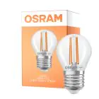 Osram Classic LED E27 Boule Filament Claire 3.8W 806lm - 827 Blanc Très Chaud | Équivalent 60W