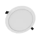 Ledvance Downlight Slim Alu Aluminium Blanc 19W 2000lm 90D - 840 Blanc Froid | Diamètre 205 - IP44 - Dali Dimmable 