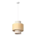 Ledvance Decor Wrap Cylindre  Suspension Luminaire Beige | 350mm - Convient pour E27