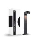 D'Lite Lampadaire extérieur Lira Noir 7W 600lm 830 Blanc Chaud | IP54