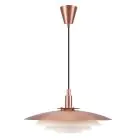 Nordlux Bretagne 38 Suspension Luminaire Cuivre | Convient pour 1x G9