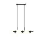 Emibig Suspension Luminaire Rory Acier Noir | Convient pour 6x E14 - Max 10W