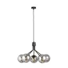 Emibig Suspension Luminaire Nova Acier Noir | Convient pour 5x E14 - Max 10W