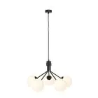 Emibig Suspension Luminaire Nova Acier Noir | Convient pour 5x E14 - Max 10W