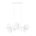 Emibig Suspension Luminaire Drifton Acier Blanc | Convient pour 4x E14 - Max 10W