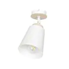 Emibig Plafonnier Atlas Acier Blanc | Convient pour 1x E27 - Max 15W