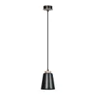 Emibig Suspension Luminaire Bolero Acier Noir | Convient pour 1x E27 - Max 15W