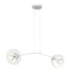 Emibig Suspension Luminaire Euforia Acier Blanc | Convient pour 2x E27 - Max 15W