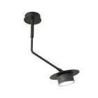 Emibig Plafonnier Mizu Acier Noir | Convient pour 1x GX53 - Max 12W