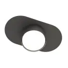 Emibig Plafonnier Stilo Acier Noir | Convient pour 1x GX53 - Max 12W