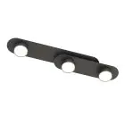 Emibig Plafonnier Stilo Acier Noir | Convient pour 3x GX53 - Max 12W