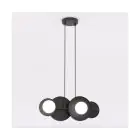 Emibig Suspension Luminaire Model Acier Noir | Convient pour 4x G9 - Max 8W