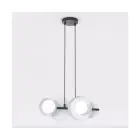 Emibig Suspension Luminaire Model Acier Gris | Convient pour 4x G9 - Max 8W