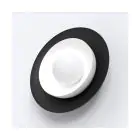 Emibig Applique Murale Poppi Acier Noir | Convient pour 1x G9 - Max 8W