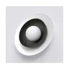 Emibig Applique Murale Poppi Acier Blanc | Convient pour 1x G9 - Max 8W