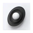 Emibig Applique Murale Poppi Acier Noir | Convient pour 1x G9 - Max 8W