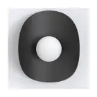 Emibig Applique Murale Fiero Acier Noir | Convient pour 1x G9 - Max 8W