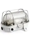Interlight Bulkhead Bulley Blanc Bakelite max. 25W | 170x125mm - IP54 - Convient pour 1x E27