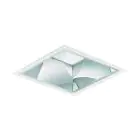 Philips Downlight LED LuxSpace Carré DN572B VLC-E 20.9W 2600lm 80D - 830 Blanc Chaud | 214mm - Aluminium Réflecteur - Dali Dimmable
