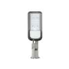 Bright Choice Éclairage Public LED 50W 6000lm 70x140D - 740 Blanc Froid | IP65 - Détecteur De Lumière - Asymétrique