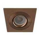 Noxion Encastré Spot Boxi MR16 Inclinable Dorée | Diamètre 80mm - IP20 - incl. GU10 Culot 