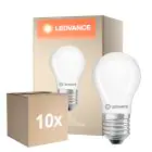 Lot 10x Ledvance Classic LED E27 Poire Dépolie 3.4W 470lm - 827 Blanc Très Chaud | Équivalent 40W