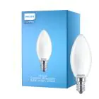 Philips Corepro LED Bougie E14 Dépolie 4.3W 470lm - 827 Blanc Très Chaud | Équivalent 40W