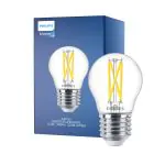 Philips MASTER LED Lustre E27 Boule Filament Claire 2.5W 340lm - 922-927 Dim To Warm | Meilleur Rendu Des Couleurs - Dimmable - Équivalent 25W