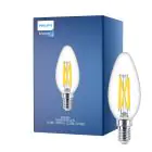 Philips MASTER LED E14 Bougie Filament Claire 3.4W 470lm - 922-927 Dim To Warm | Meilleur Rendu Des Couleurs - Dimmable - Équivalent 40W