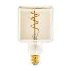 Eglo LED Special E27 Filament Ambre 4W 180lm - 816 Blanc Très Chaud | Dimmable - Équivalent 15W