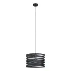 Eglo Suspension Luminaire Cremella Acier Noir | Convient pour E27