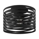 Eglo Plafonnier Cremella Acier Noir | Convient pour E27