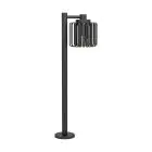 Eglo Lampadaire extérieur Selinus Acier Noir| IP65 - Convient pour 1x E27