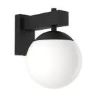 Eglo Applique Murale Bufalata Acier Noir | IP54 - Convient pour 1x E27