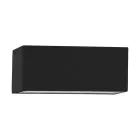 Eglo Applique Murale Spongano Aluminium Noir Up & Down 5W 600lm - 830-840-850-865 CCT | IP65