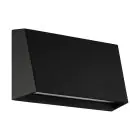 Eglo Applique Murale Spongano Aluminium Noir 9W 1100lm - 830-840-850-865 CCT | IP65