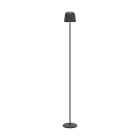 Eglo Lampadaires Salon Mannera-L Aluminium Noir 4W 440lm - 824-830-840 CCT | IP54 - 3 Niveaux De Gradation Dimmable