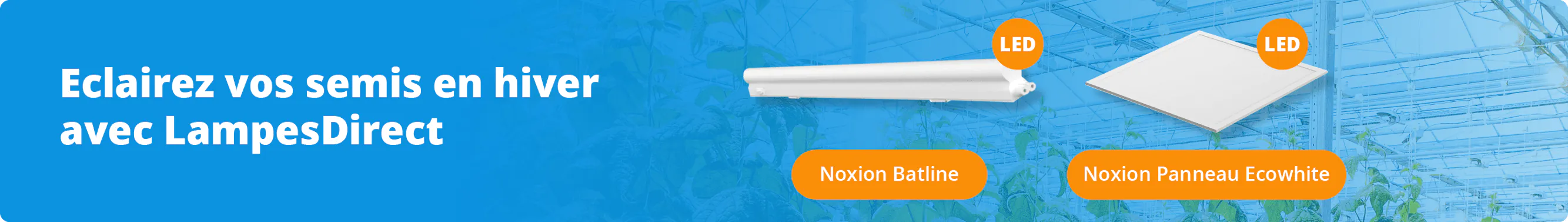 Lampes pour semi